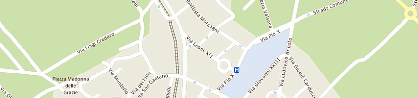 Mappa della impresa distante srl a TRICASE