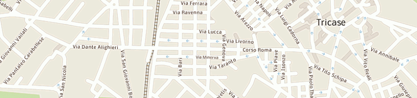 Mappa della impresa boutique utopia di de marco claudio e c sas a TRICASE