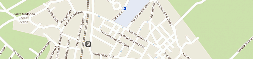 Mappa della impresa cs e a consulting snc a TRICASE