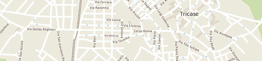 Mappa della impresa nichil giovanni a TRICASE