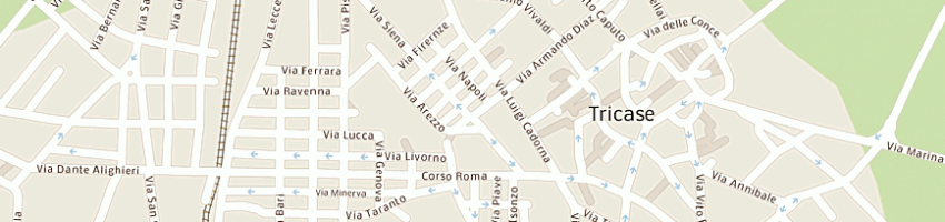 Mappa della impresa bar scarascia sas di giuseppe e luciano a TRICASE