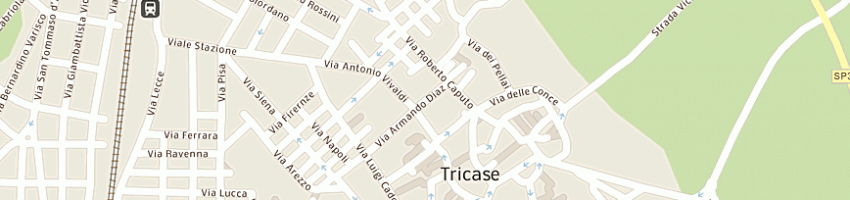 Mappa della impresa cazzato attilio a TRICASE