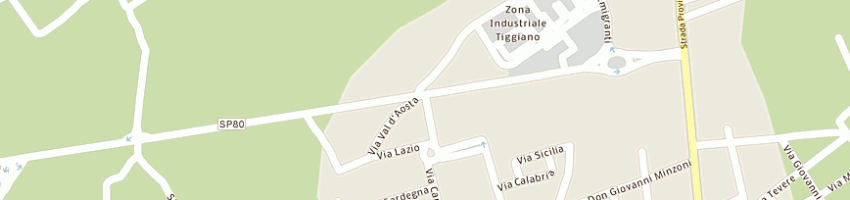 Mappa della impresa liceo classico giovanni paolo ii a LECCE