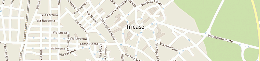 Mappa della impresa piccole cose di sciaraffia anna maria a TRICASE