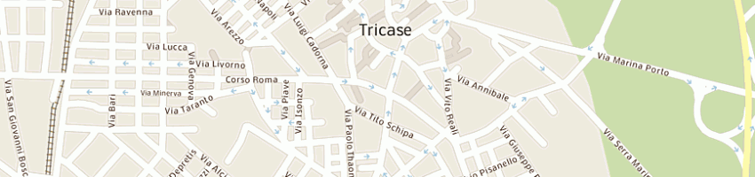 Mappa della impresa boutique lilo di morciano daniela rita marina a TRICASE