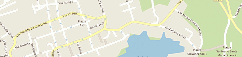 Mappa della impresa picci francesco a CASTRIGNANO DEL CAPO