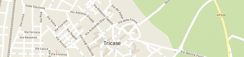 Mappa della impresa branca agostino a TRICASE