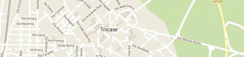 Mappa della impresa panico maria antonietta a TRICASE
