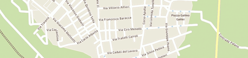 Mappa della impresa laura snc di rizzo rocco e scardicchio antonio a TRICASE
