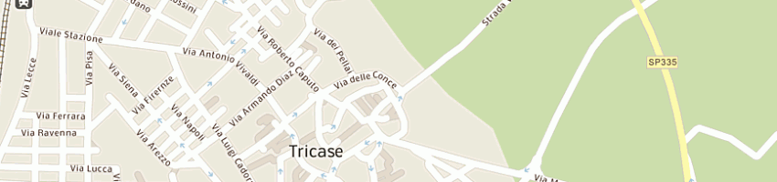Mappa della impresa metal 2000 di stefanazzi donato a TRICASE