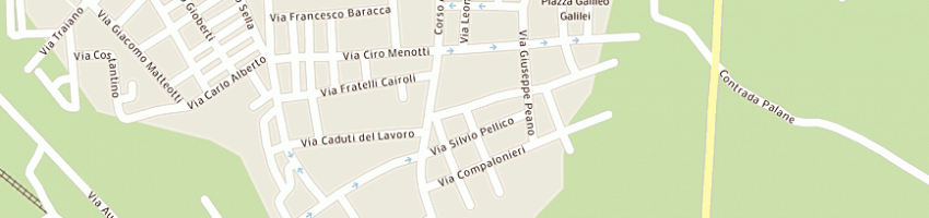 Mappa della impresa pizzeria la lupa di esposito rocco rocco a TRICASE
