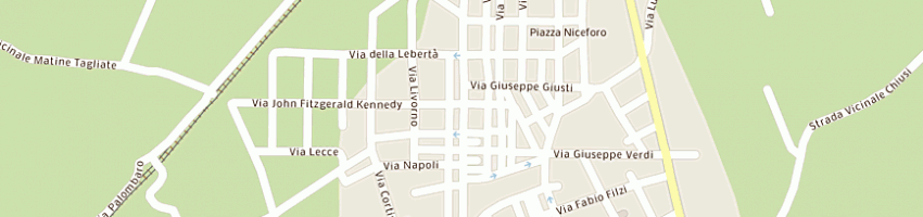 Mappa della impresa martella antonio a TIGGIANO