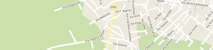 Mappa della impresa biasco strade srl a CORSANO