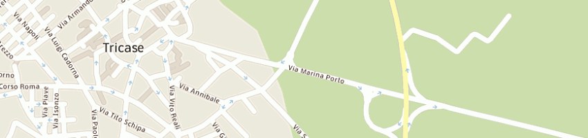 Mappa della impresa nescis vincenzo a TRICASE