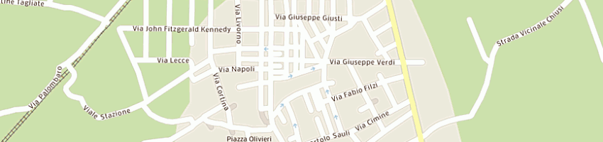 Mappa della impresa de lecce francesco a TIGGIANO