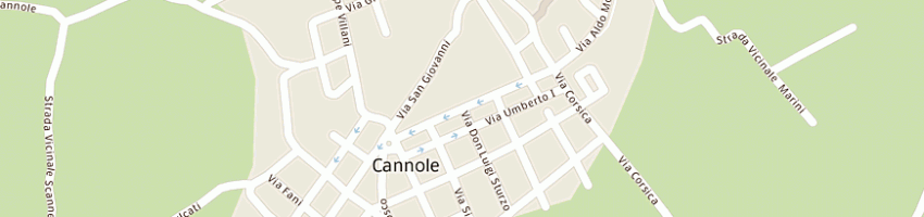 Mappa della impresa cananiello vincenzo a CANNOLE
