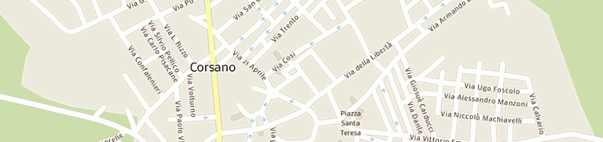 Mappa della impresa ciardo biagio a CORSANO