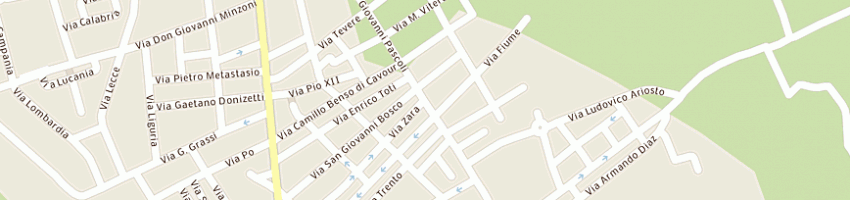 Mappa della impresa biasco francesco a CORSANO