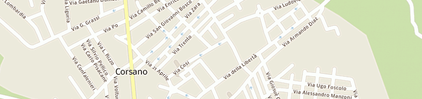 Mappa della impresa lo scrigno di nicoli' antonella a CORSANO