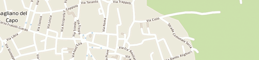 Mappa della impresa protopapa luigi a GAGLIANO DEL CAPO