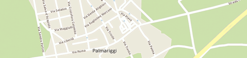 Mappa della impresa municipio centro sociale polivalente a PALMARIGGI