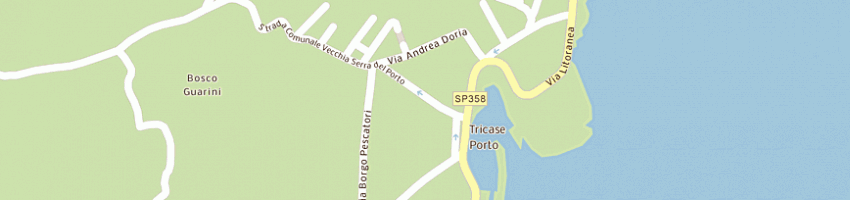 Mappa della impresa ristorante bella vista di trovo' maria elisabetta e c snc a TRICASE