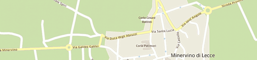 Mappa della impresa scuola materna statale a MINERVINO DI LECCE