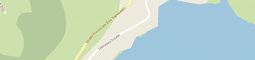 Mappa della impresa ristorante l'aragosta di crupi vincenzo a CASTRO