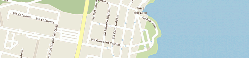 Mappa della impresa palano srl a MELENDUGNO