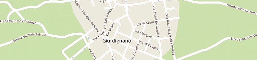 Mappa della impresa parrucchieri palma snc di palma rocco e palma claudio a GIURDIGNANO