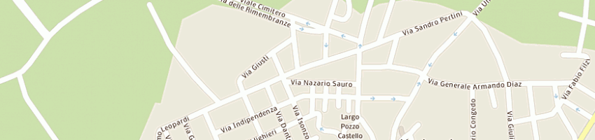 Mappa della impresa cazzetta teresa a UGGIANO LA CHIESA