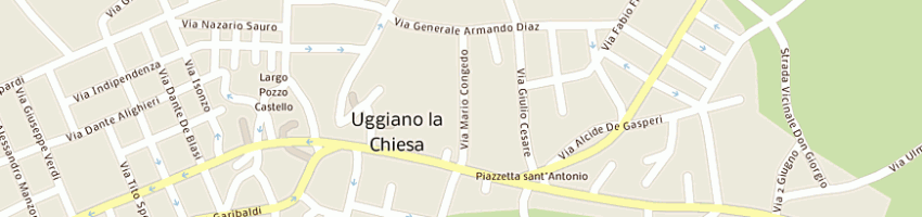 Mappa della impresa caroppo salvatore a UGGIANO LA CHIESA