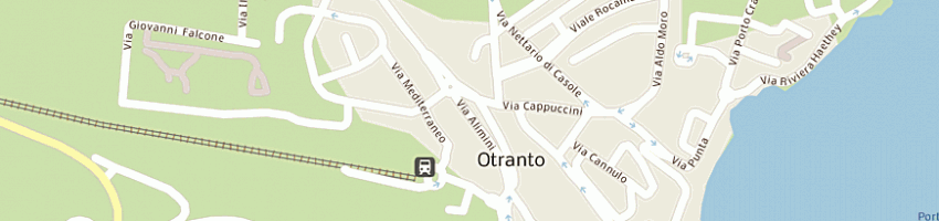 Mappa della impresa coluccia angelo a OTRANTO