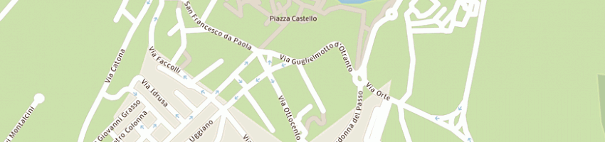 Mappa della impresa ipsart a OTRANTO