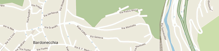 Mappa della impresa triton villas srl a BARDONECCHIA