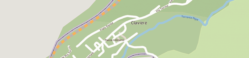 Mappa della impresa arnaud sport di arnaud pierpaolo e c - snc a CLAVIERE