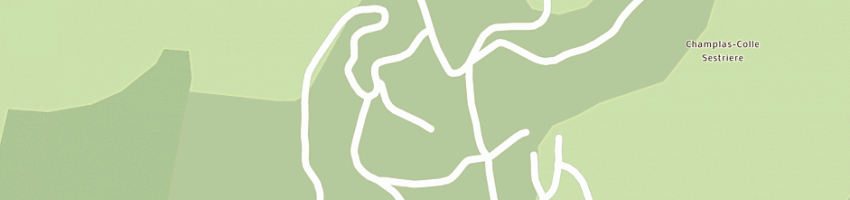 Mappa della impresa ros snc di roux giuseppe e c a CESANA TORINESE
