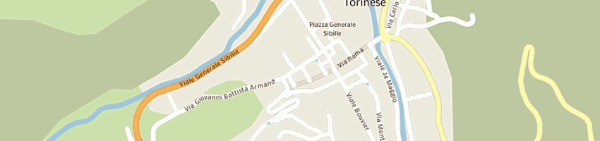 Mappa della impresa pasticceria pistocchini valerio a CESANA TORINESE
