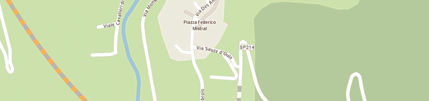 Mappa della impresa municipio a SAUZE D OULX