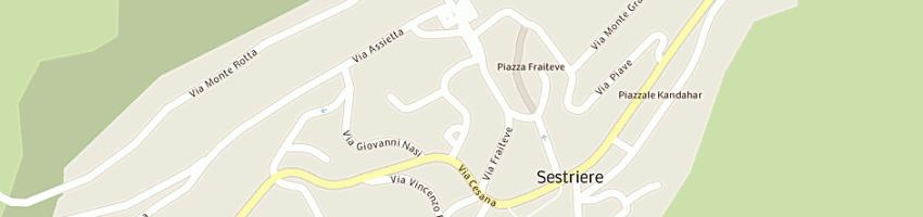 Mappa della impresa municipio a SESTRIERE