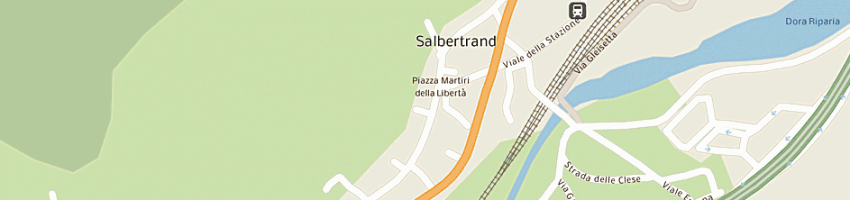 Mappa della impresa faure scavi (srl) a SALBERTRAND