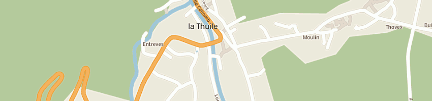 Mappa della impresa les berdzes di salto luca e ricci g e c sas a LA THUILE