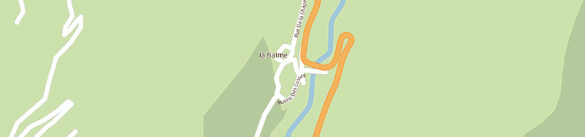Mappa della impresa les berdzes srl a LA THUILE