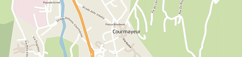 Mappa della impresa sport 4810 (snc) a COURMAYEUR