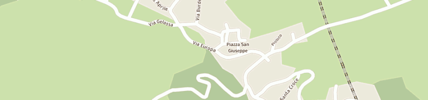 Mappa della impresa electronic service di pecunia aurelio a GRAVERE