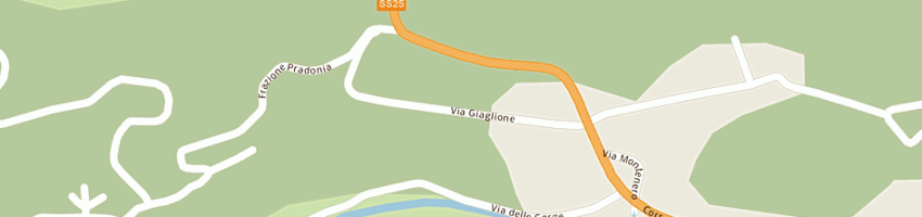 Mappa della impresa pont ventoux scrl a SUSA