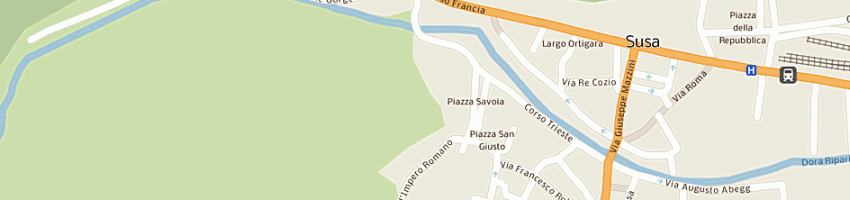 Mappa della impresa scuola liceo ginnasio nrosa a SUSA