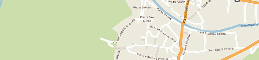Mappa della impresa green parck di mantuano eugenio e ferrando agostino e c snc a SUSA