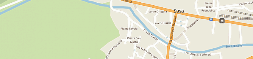 Mappa della impresa scuola liceo ginnasio nrosa a SUSA
