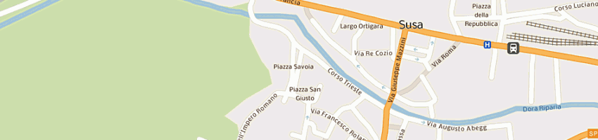 Mappa della impresa mattiazzi pier giorgio a TORINO